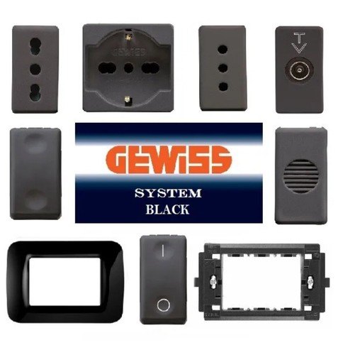 Serie gewiss system black - serie,