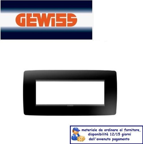 Placca one posti gewiss - 6,