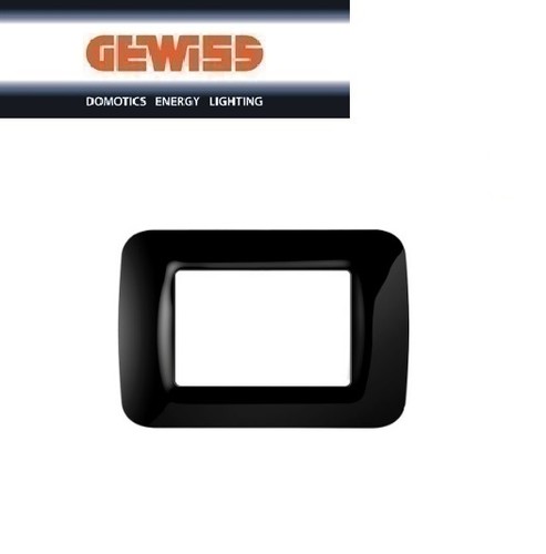 Placca nero gewiss - nero,
