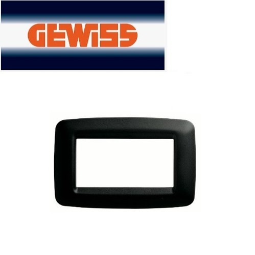 Placca nero gewiss - placca,