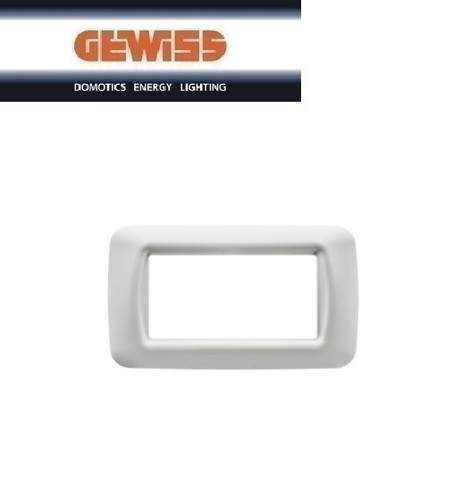 Placca bianco gewiss system - placca,
